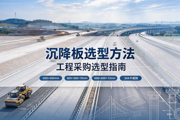 阿尔山沉降板选择方法