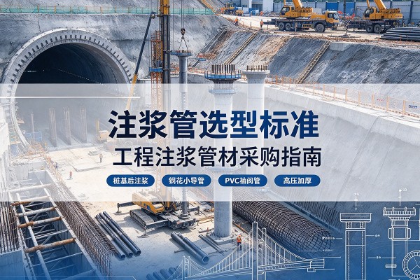阿尔山注浆管选型标准